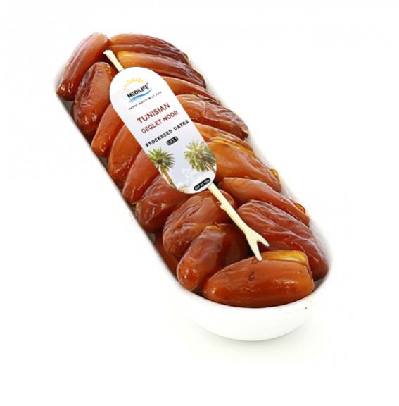 Processed Dates Tray 250 Gr, High Quality Dates From Tunisia