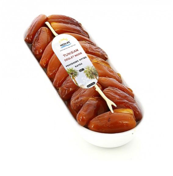 Processed Pitted Dates 250 Gr Tray