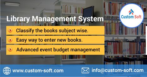 Library Management System By CustomSoft