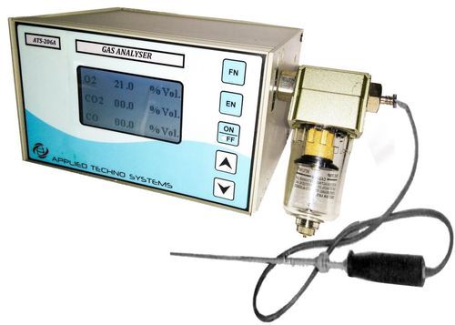 Portable flue gas analyzer, Certification : ISO 9001:2015