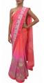 Lame Roses Candy Cocktail Georgette Saree