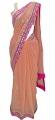 Peach Fine Gotapatti Saree