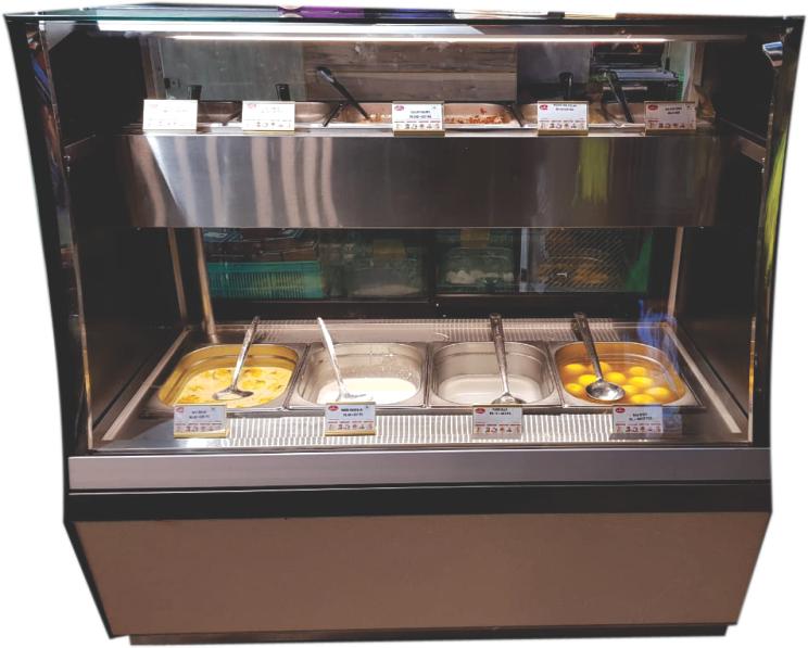 Hot and Cold Bain Marie Display Counter