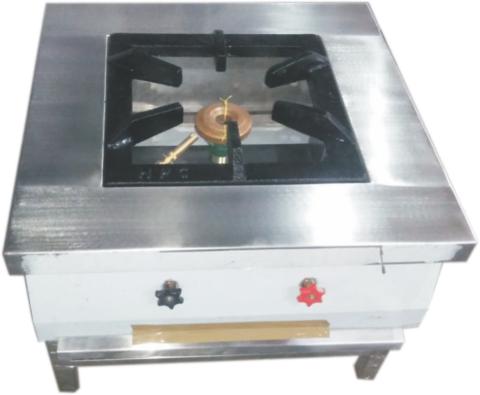 Stainless Steel Single Burner Gas Range, for Cooking, Feature : Best Quality, Corrosion Proof, High Efficiency