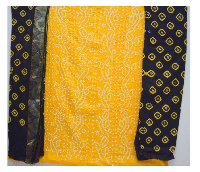 Aambadal Design Bandhani Dress Material