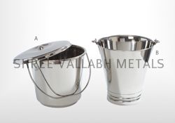 Stainless Steel Jointless Bucket