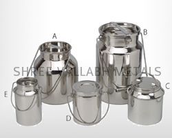 Stainless Steel Milk Pot Barni & Bush Barni