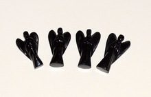 1 Inch Black Tourmaline Gemstone Angels, Style : Religious