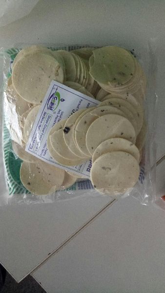 Natural papad chips, for Snacks, Packaging Size : 100gm, 1kg, 250gm, 500gm