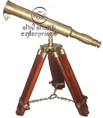 Antique Floor Telescope