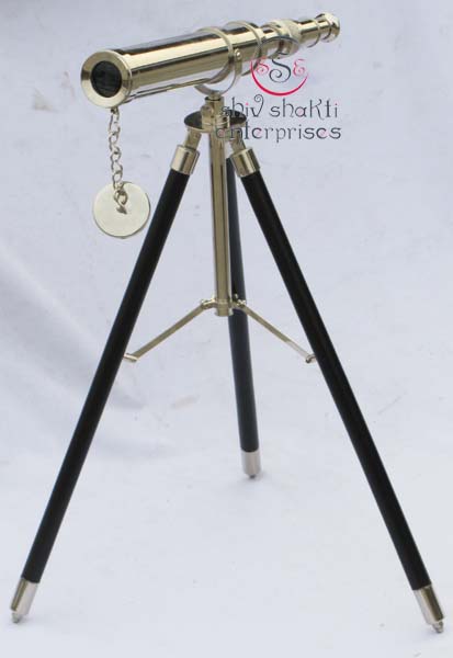Nickel Telescope With Stand