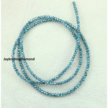 Blue Diamond Beads, Necklaces Type : Beaded Necklaces