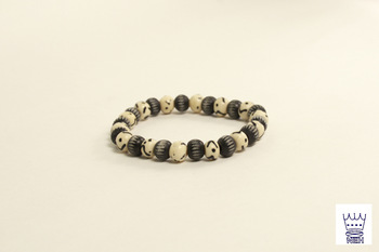 Neha Bone Bracelet Buffalo bone Beaded bracelet