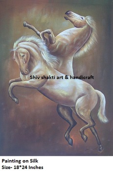 Wild horses Painting