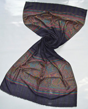 Indian fine pashmina wool shawls, Size : 70x200 cms