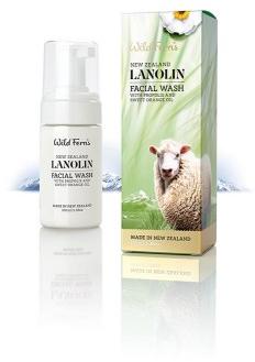 LANOLIN FACIAL WASH WITH PROPOLIS AND SWEET ORANGE