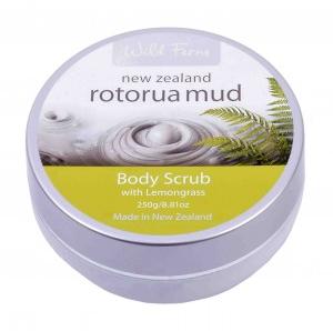 ROTORUA MUD BODY SCRUB LEMONGRASS