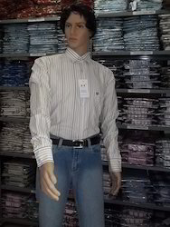 Mens Formal Striped Shirt