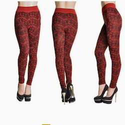 Churidar Printed Leggings, Pattern : Plain