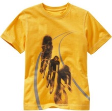 Graphic yellow t-shirt for Boys