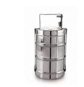 Stainless Steel Bombay Food Carrier, Feature : Eco-Friendly, Stocked