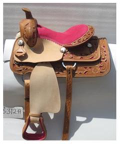 Authentic Quality Indian Leather Western Horse Saddle