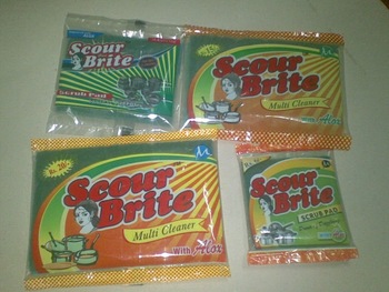 Polyester Scour Brite pads