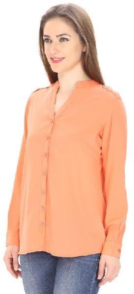 Orange Formal Shirt