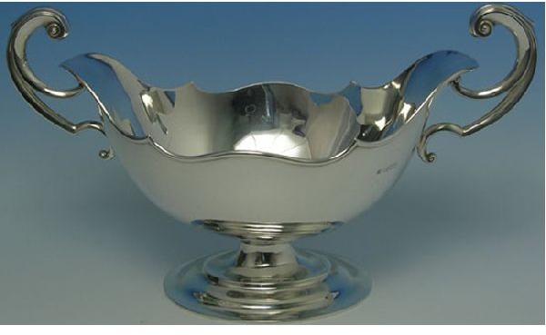 Rich Stainless Steel Salad Bowl from Top