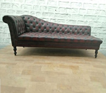 chesterfield couch leather