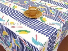 Akshara Printed Table cloth, for Home, Hotel, Outdoor, Party, Wedding, Technics : Woven