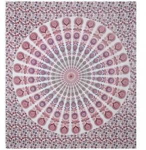 Jaipur Textile Hub Indian Traditional Print Mandala Tapestry 85100 Inch