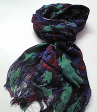 Polyester/Cotton Printed Scarf