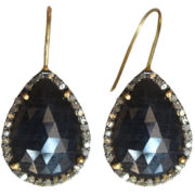 Victorian Style Sapphire Gemstone Earring