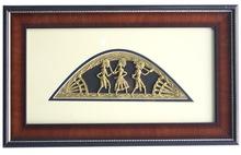 Customized Dokra Photo Frame with Tribal Art, for Home Decoration, Size : 8x13INCH