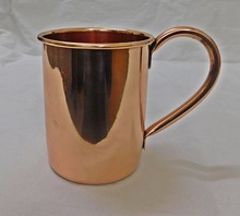 Sunrise Arts Metal Copper Water Drinking Mugs, Feature : Eco-Friendly