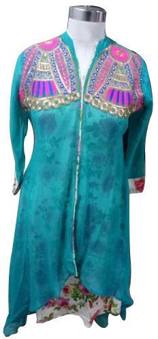 Embroidered Designer Kurti, Size : L, XL