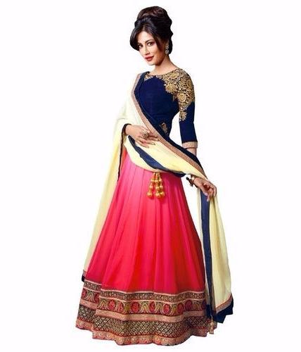 georgette lehenga choli