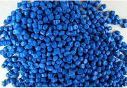 Blue HDPE Granules, Shape : Round