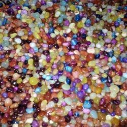 Polished Mixed Natural Pebble Stones, for Countertops, Walls Flooring, Feature : Good Looking, Optimum Strength