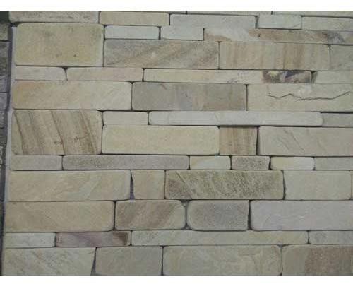 Mint Tumbled Stone Panels