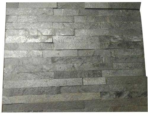 Silver Grey Stone Panels, for Wall Decoration, Pattern : Plain