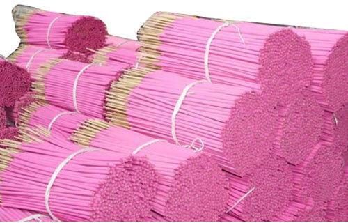 8 Inch Coloured Incense Sticks, Color : Pink