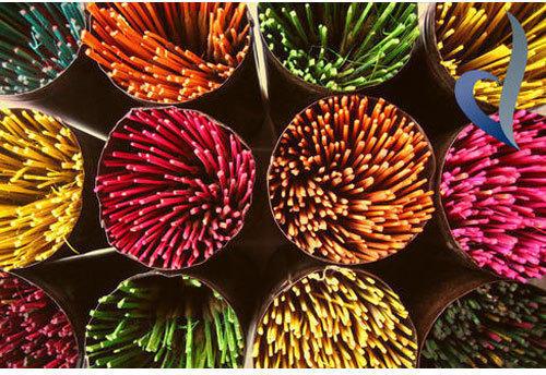 Bamboo Coloured Incense Sticks, for Religious