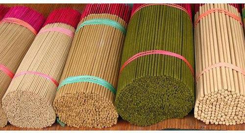 Bamboo Natural Incense Sticks, for Religious, Packaging Type : Plastic Packet