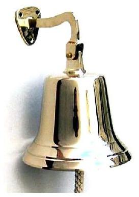 Nautical Ship Brass Bell 6" Replica