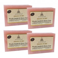 KHADI PURE HERBAL WOODY SANDAL and HONEY SOAP