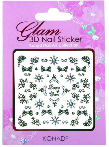 Konad Glam 3D Nail Art Sticker