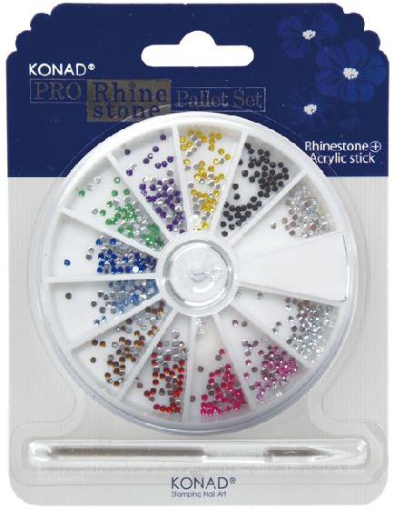 Konad Pro Nail Deco Rhinestone Pallet Set