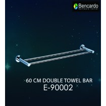 Bathroom Accessory - 60 CM Double Towel Bar